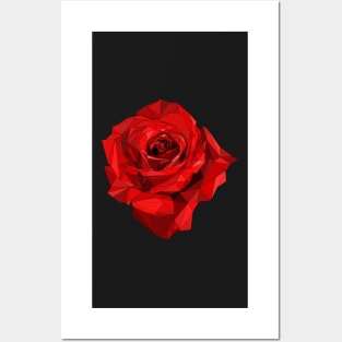 Red Rose Posters and Art